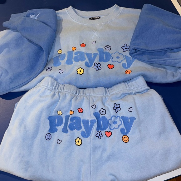 PLAYBOY Tops - Playboy Medium Sweatsuit